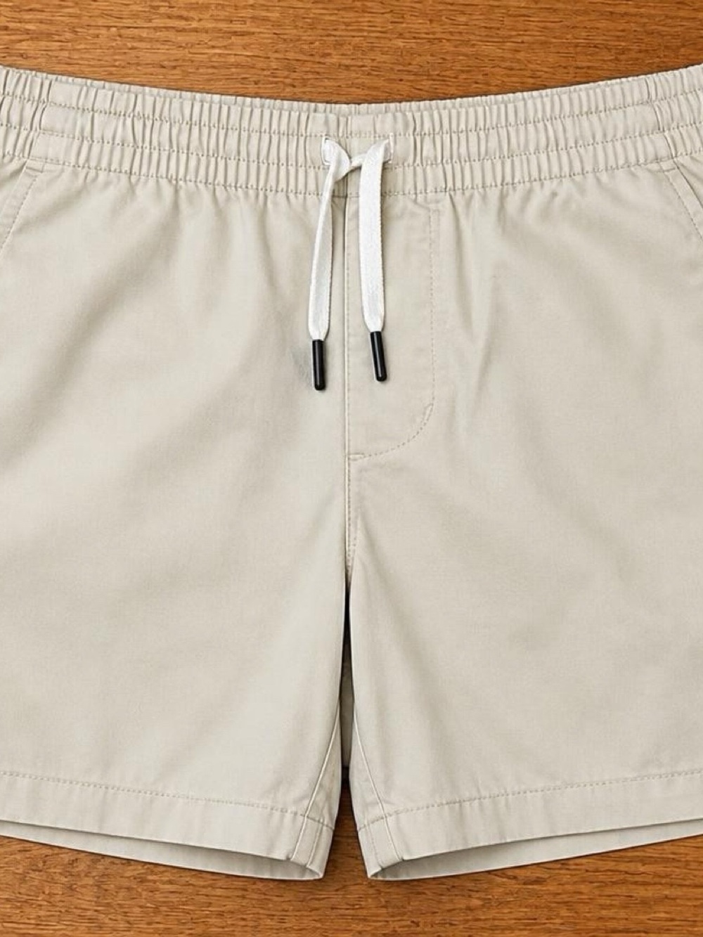 Vineyard Vines Boys Khaki Shorts Size 12 Drawstring Elastic Waist Casual